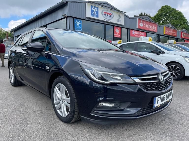 2018 Vauxhall Astra 1.6 CDTi ecoTEC BlueInjection Tech Line Nav Sports Tourer Euro 6 (s/s) 5dr ES...