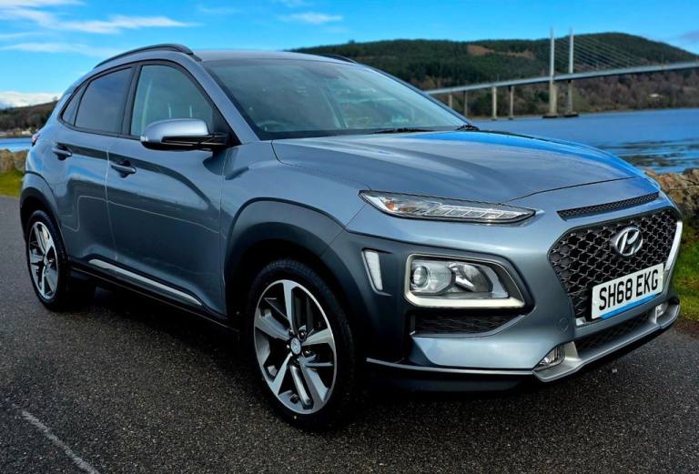 2018 68 HYUNDAI KONA 1.0 T-GDI BLUE DRIVE PREMIUM SUV 5DR PETROL MANUAL EURO 6 (