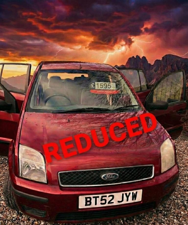 2002 Ford Fusion 1.6 3 5dr HATCHBACK PETROL Manual