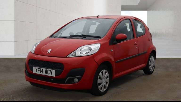 2014 Peugeot 107 1.0 Active 5dr HATCHBACK Petrol Manual