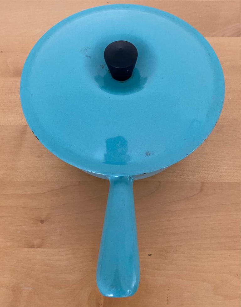 Vintage Le Creuset cast iron pan