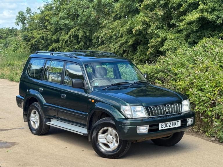 2002 Toyota Land Cruiser Colorado 3.0 D-4D VX 5dr (8 Seat) ESTATE Diesel Automatic