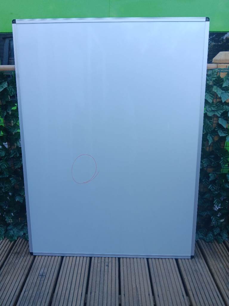 Whiteboard with Aluminium Frame – Good Condition