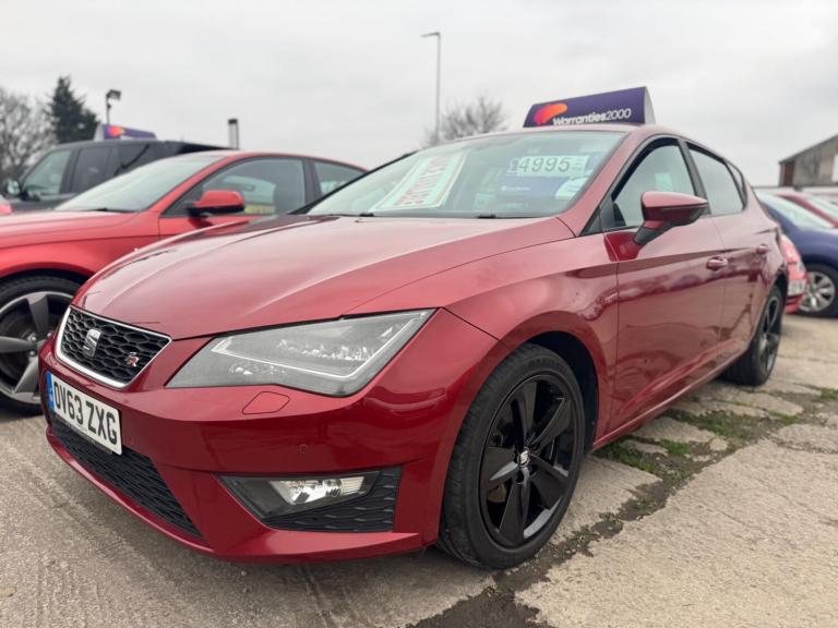 2013 SEAT Leon 2.0 TDI CR FR Euro 5 (s/s) 5dr HATCHBACK Diesel Manual