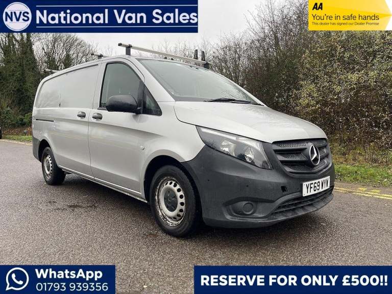 2019 Mercedes-Benz Vito 1.7 110 CDI Pure FWD L2 Euro 6 (s/s) 5dr PANEL VAN Diesel Manual