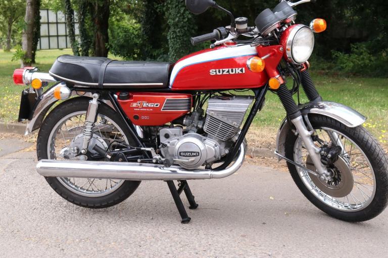 1975 Suzuki GT250 GT 250 M Hustler. UK Supplied Motorcycle