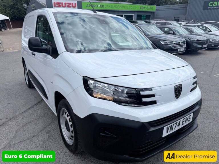 2024 Peugeot Partner 1.5 BlueHDi 100 Professional Van PANEL VAN DIESEL Manual