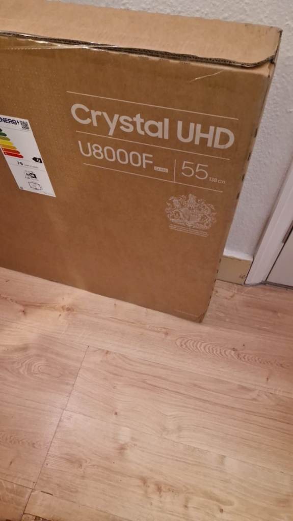  Late Christmas present?? Samsung smart TV 55" u8000f crystal 