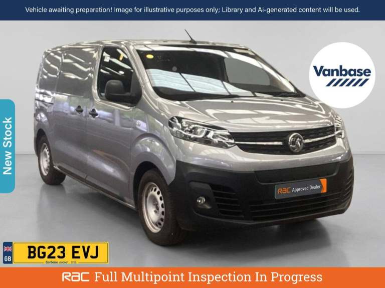 2023 Vauxhall Vivaro Electric 3100 75kWh Dynamic Panel Van 6dr Electric Auto L1 H1 (7.4kW Charger...