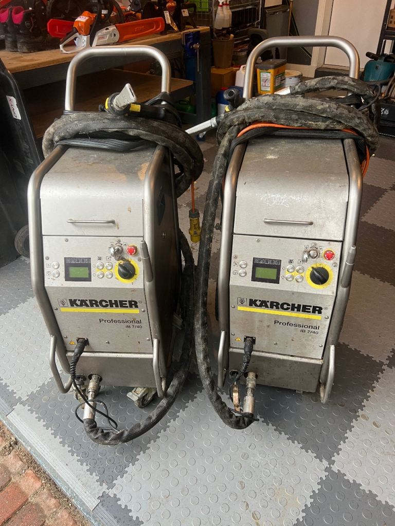 Karcher dry ice cleaning machines x 2 