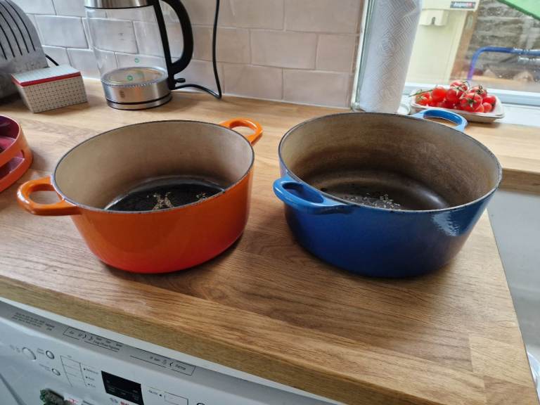 Le Creuset pots