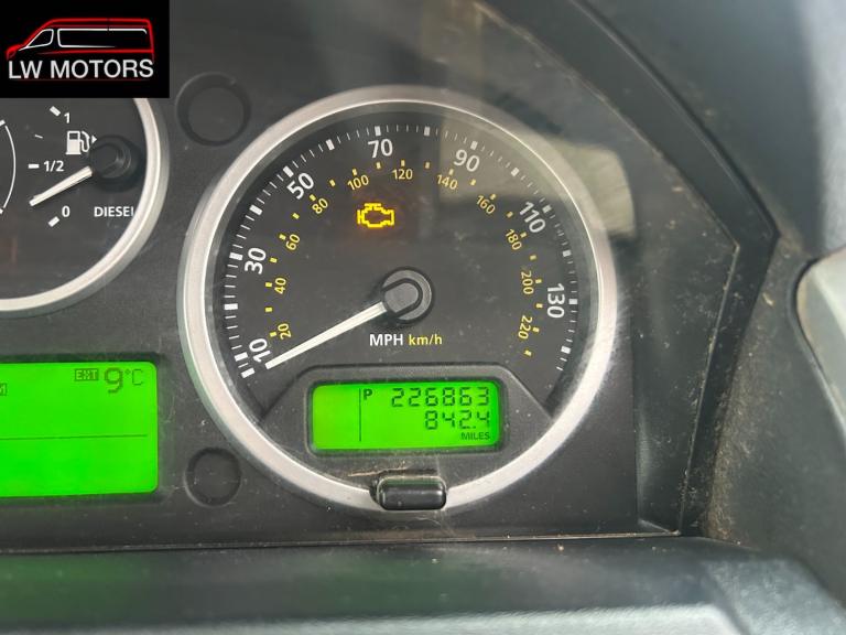 LAND ROVER DISCOVERY XS 5 DOOR COMMERCIAL TD V6 AUTO 2008 58 REG