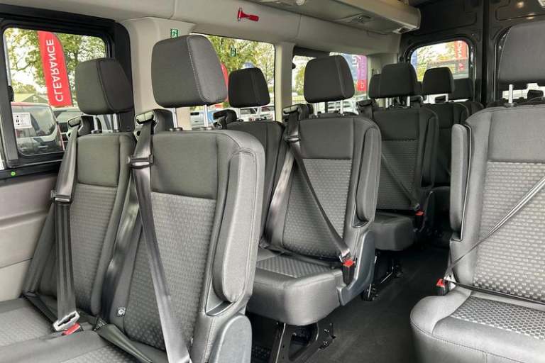 2025 Ford Transit 460 Limited AUTO L4 H3 ELWB High Roof 17 Seat Minibus RWD 2.0 EcoBlue 165ps Min...