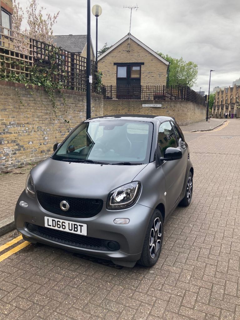 Smart Fortwo Prime Premium automatic petrol convertible.