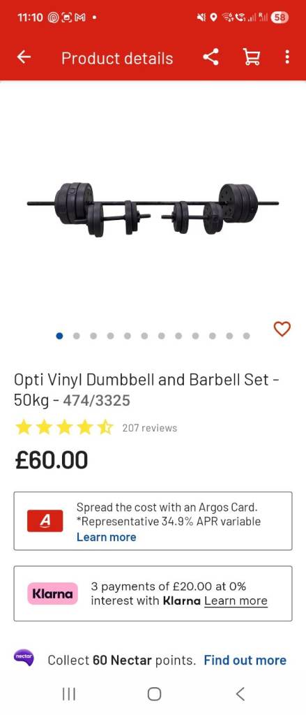 image for Dumbell set 