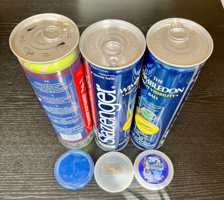 1999 Vintage Sealed Slazenger Wimbledon Tennis Balls Bundle Harrods 150 Anniv