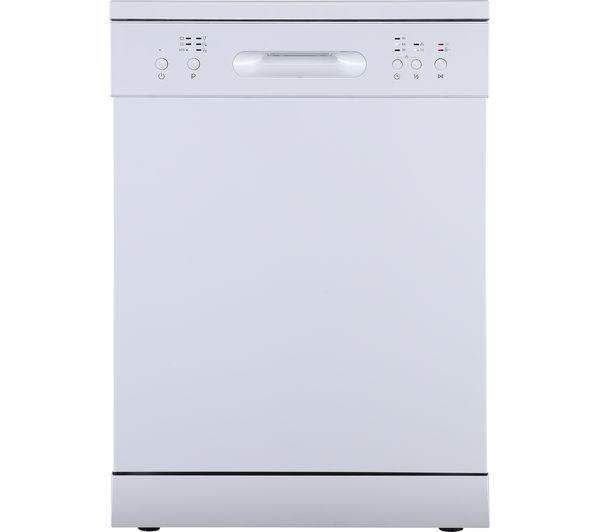 Currys Essentials Freestanding CDW60W20 Full size Dishwasher White in Brighouse