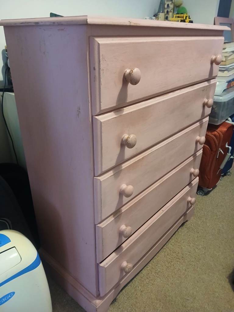 Chest of drawers PINK, FREE !