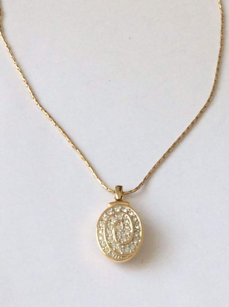 Vintage Marks and Spencer locket Neclace 