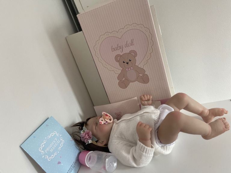 Lifelike Reborn Baby Doll with Accessories – Brand New