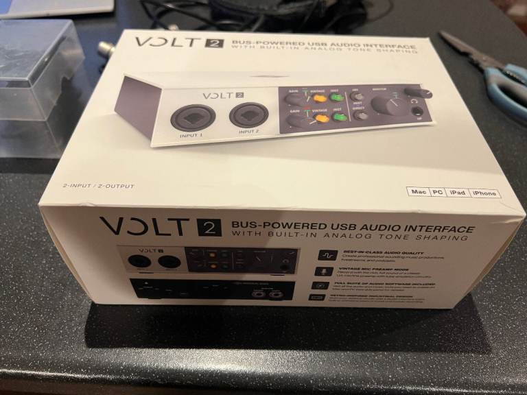 Universal Audio Volt 2 INTERFACE (WILL POST)