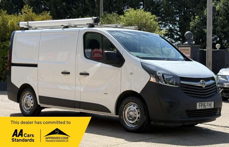 2016 Vauxhall Vivaro 1.6 CDTi 2900 ecoFLEX L1 H1 Euro 5 (s/s) 5dr Diesel