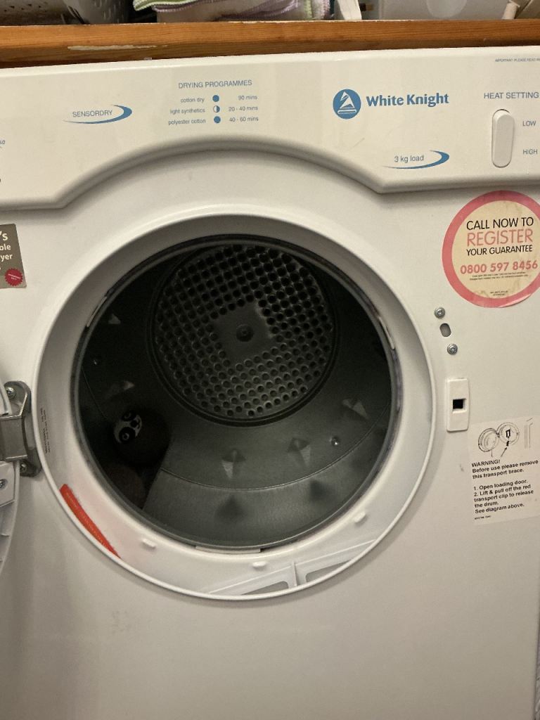 Small White Knight Tumble Dryer