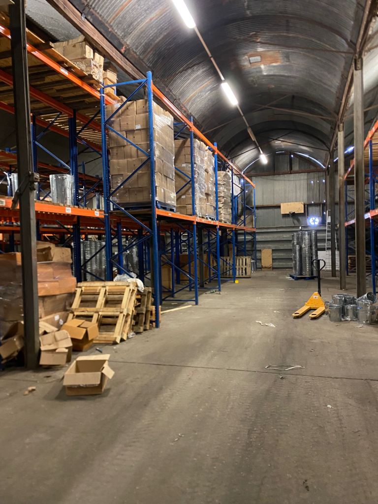 image for Industrial warehouse long span racking clearance 