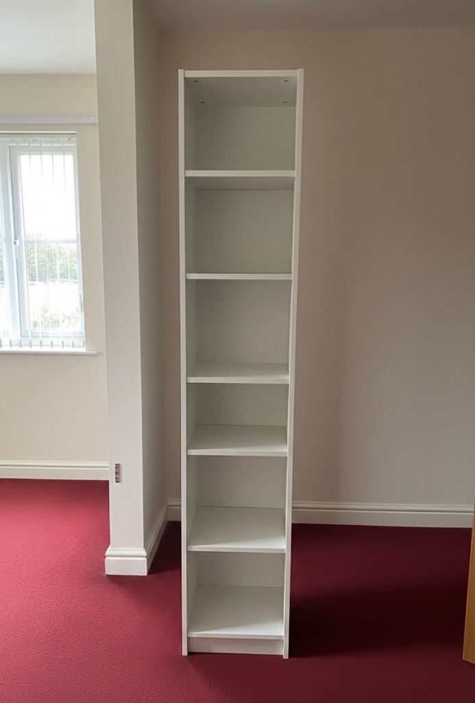 Tall, Shelving Cabinet with Shelves