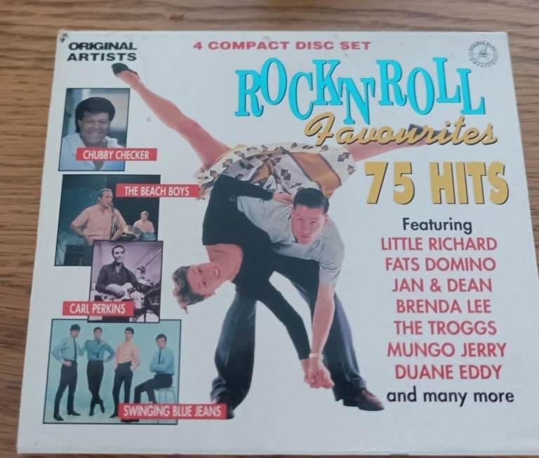 Rock 'n' Roll Favourites 75 Hits 4-CD Set 