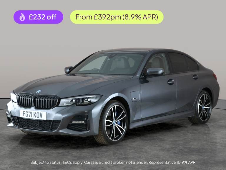 2021 BMW 3 Series 2.0 330e 12kWh M Sport Saloon 4dr Petrol Plug-in Hybrid Auto Euro 6 (s/s) ( Sal...