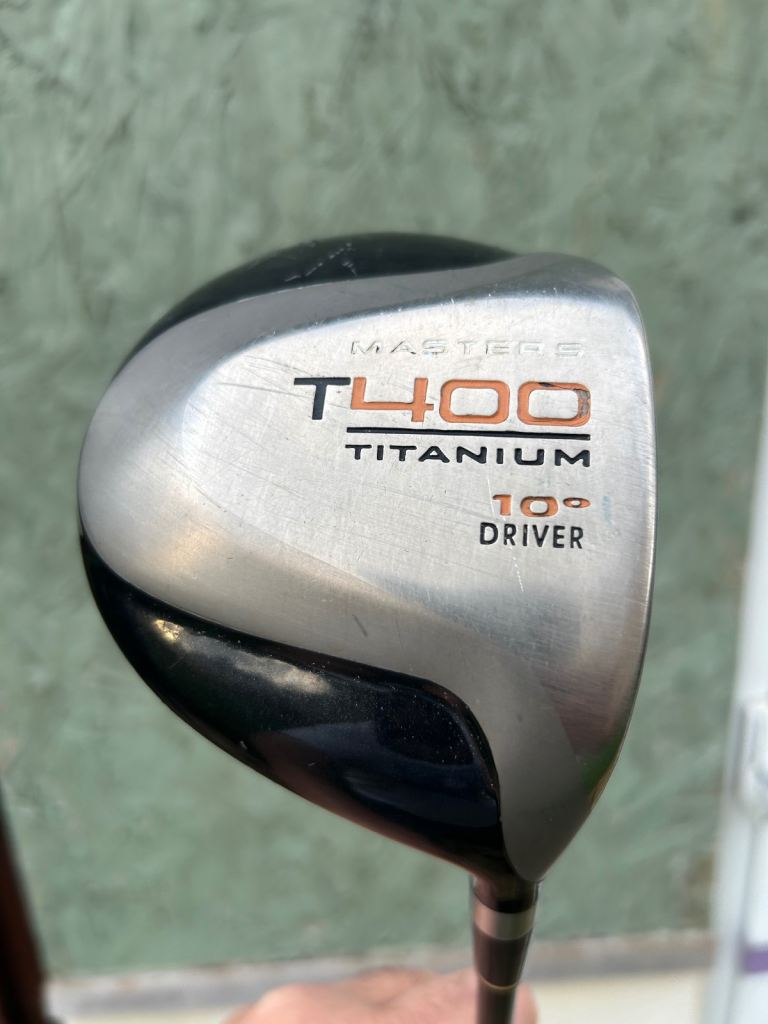 Masters T400 titanium driver 