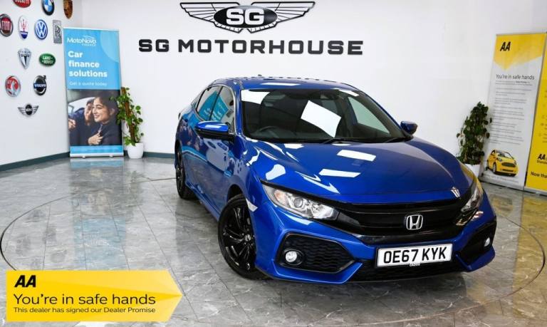 2017 Honda Civic 1.0 VTEC Turbo SR 5dr HATCHBACK PETROL Manual