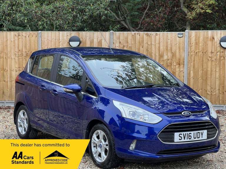 2016 Ford B-MAX 1.5 TDCi Zetec 5dr [Start Stop] MPV DIESEL Manual