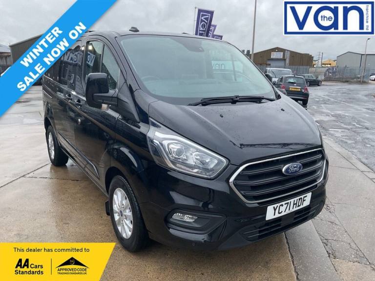 2021 Ford Transit Custom 2.0 300 EcoBlue Limited Crew Van Double Cab 5dr Diesel Manual L1 H1 Euro...
