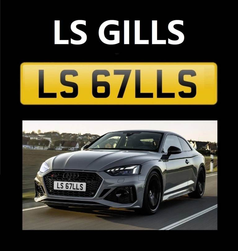 LS GILLS CHERISHED PRIVATE NUMBER PLATE REG