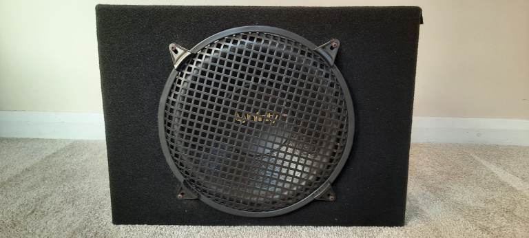 12" Inch Infinity Subwoofer + Enclosure + Grill