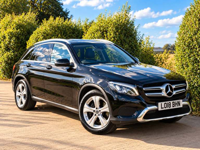 2018 18 MERCEDES BENZ GLC350d SPORT 4MATIC 3.0 DIESEL 258BHP BLACK EURO 6