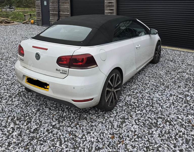 **2014 VW Golf Convertible 1.6 TDI Manual – Low Mileage – Ideal Summer Car**