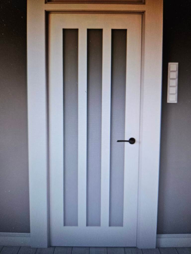 New white primed internal door
