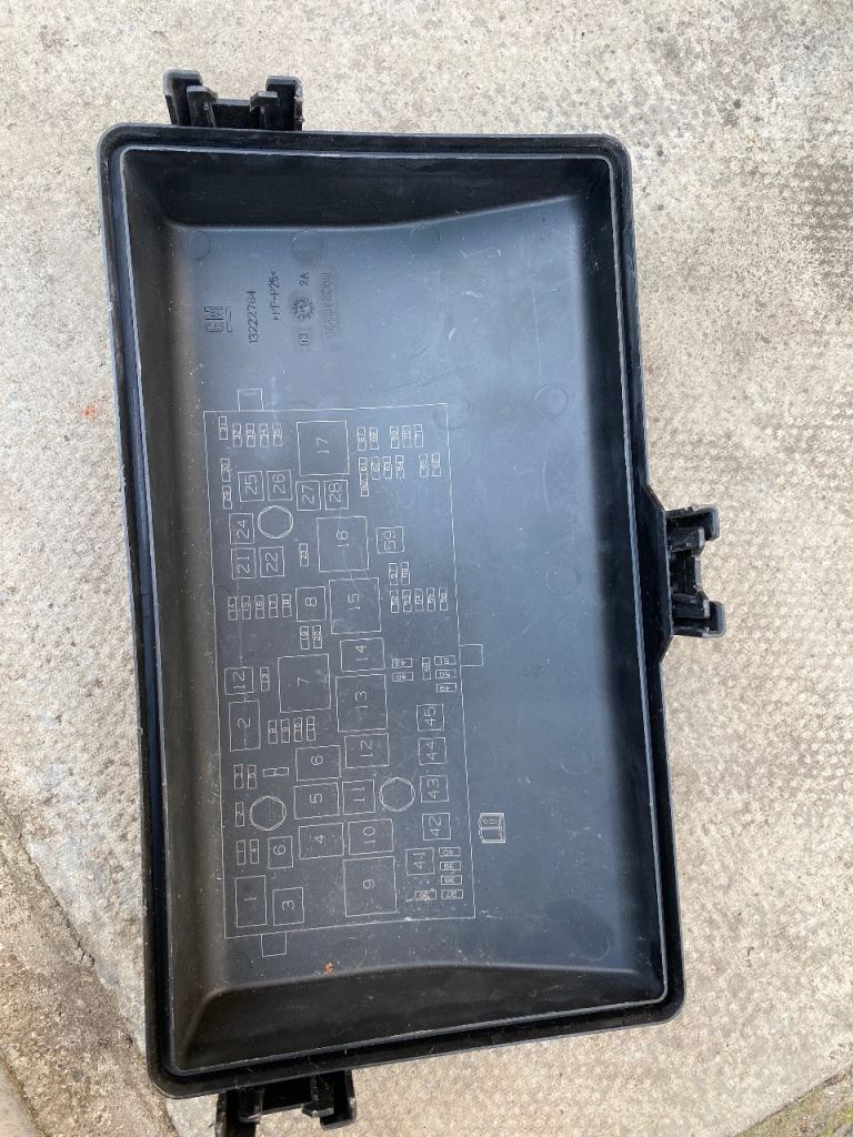 Fuse cover- Insignia Sri 2011