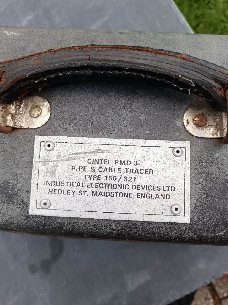 CINTEL PMD 3 Pipe & Cable Tracer - Vintage Industrial Equipment