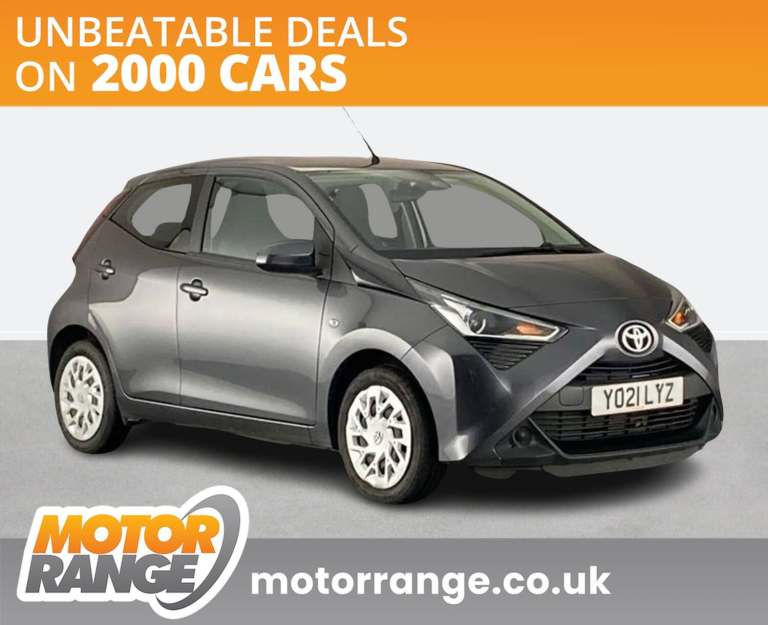 2021 Toyota AYGO 1.0 VVT-i X-Play TSS 5dr HATCHBACK PETROL Manual