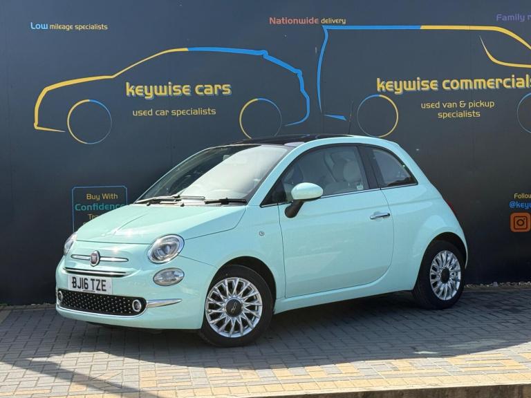 Fiat 500 1.2 Lounge Euro 6 (s/s) 3dr Petrol Manual