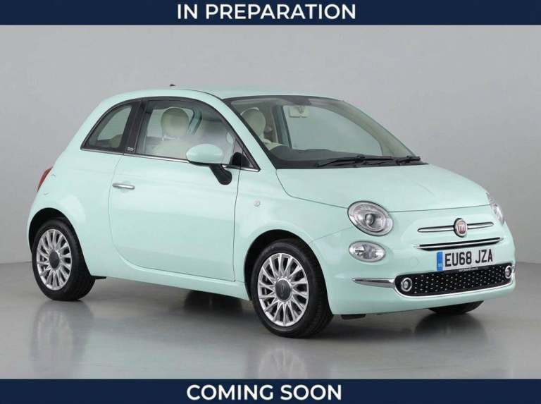 2018 Fiat 500 1.2 Lounge 3dr HATCHBACK PETROL Manual