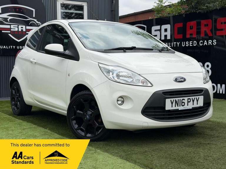 2016 Ford Ka 1.2 Zetec White Edition 3dr HATCHBACK PETROL Manual