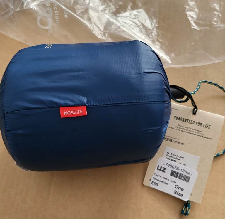 Cragoppers Nosilife Cotton Sleeping Bag Stretch Liner