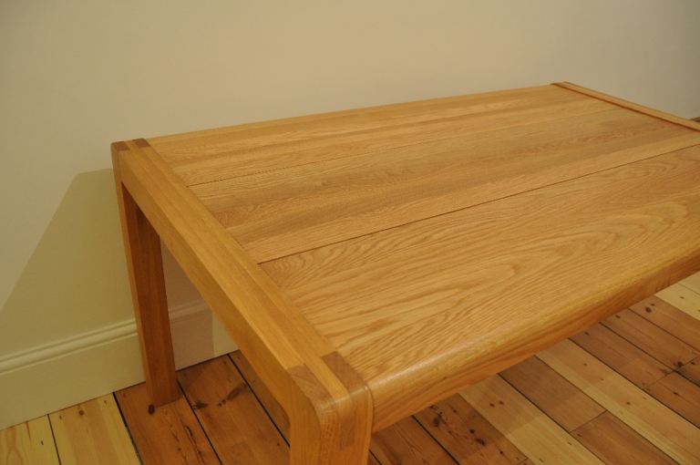 Habitat Radius Oak Dining Table designed by Simon Pengelly