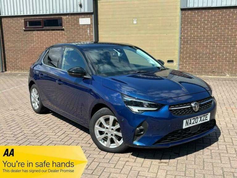 2020 Vauxhall Corsa 1.2 Turbo Elite Nav Euro 6 (s/s) 5dr HATCHBACK Petrol Manual
