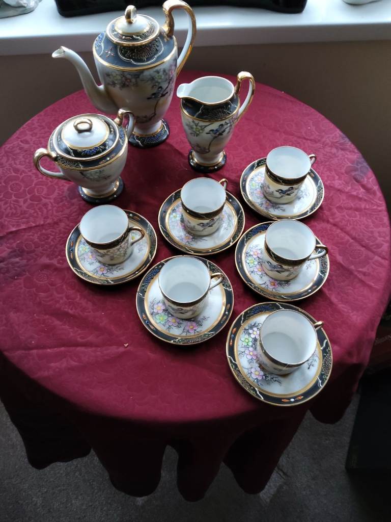 Japanese mikori coffee set